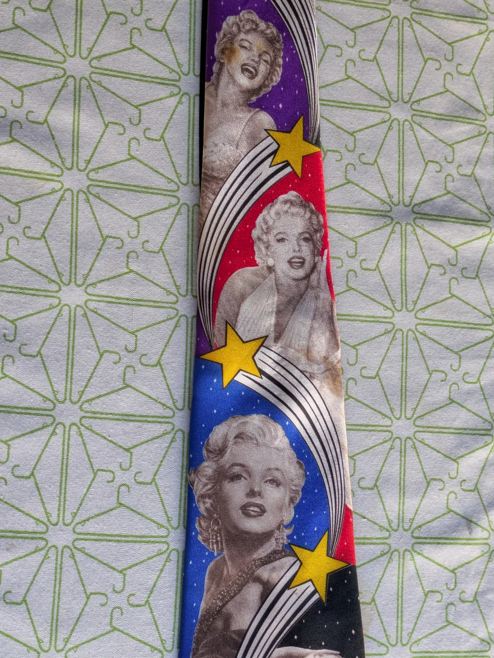 Women’s Marilyn Monroe Print Tie - Multicolor